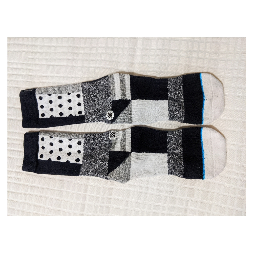 Stance Black and White Socks